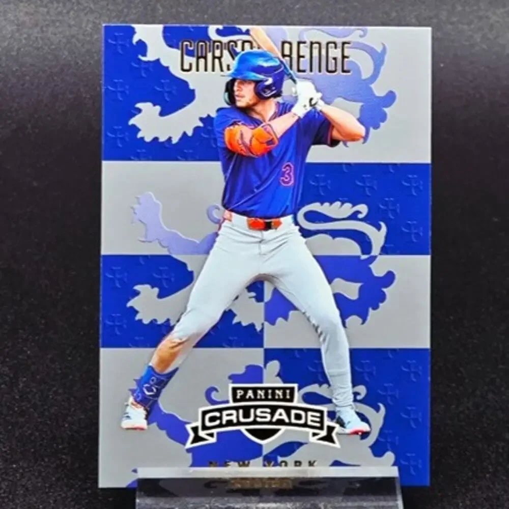 Carson Benge Crusade Gold Foil Red 171/250 RC New York Mets Top Prospect - Picture 5 of 6